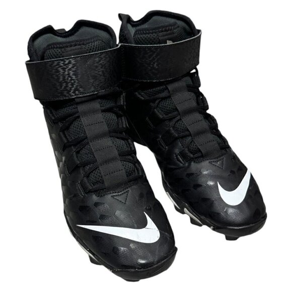 Nike Men's Force Savage Shark 2 Football Cleats Mid Top Black 12 US - Picture 9 of 10